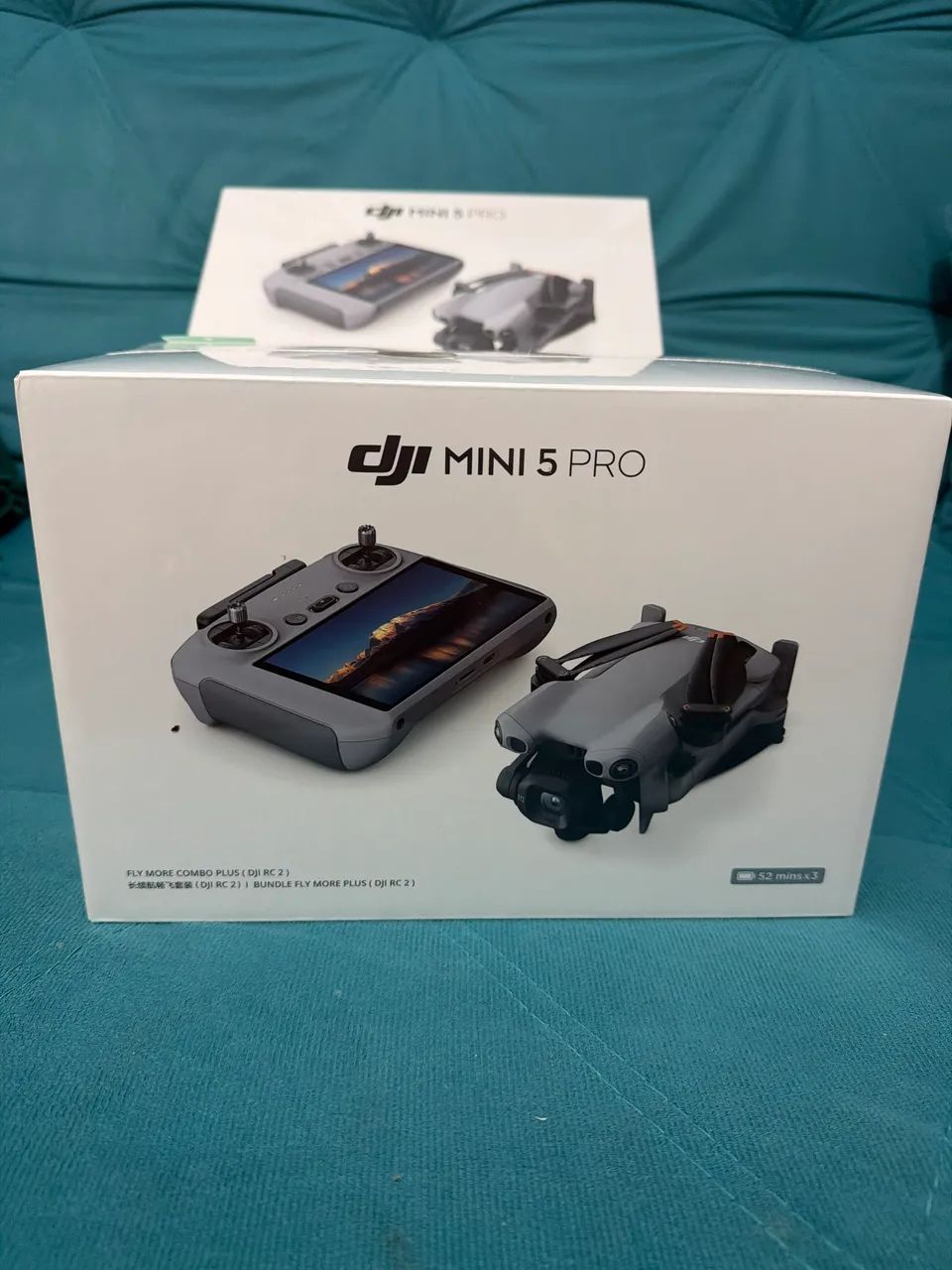 Drone dji Mini 5 pro combo Flymore (36 min) Anatel Br - Lacrado - Novo  - Foto 3