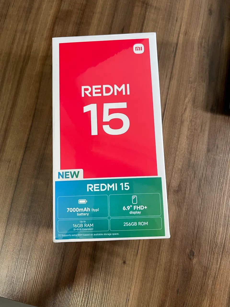 Redmi 15 256gb Lacrado, nunca usado.