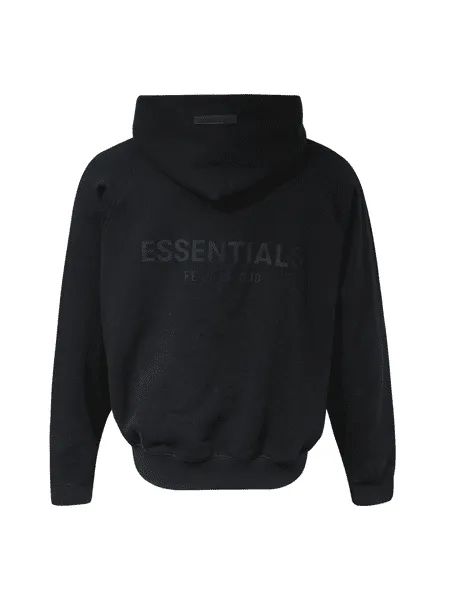 MOLETOM ESSENTIALS PRETO - Foto 2