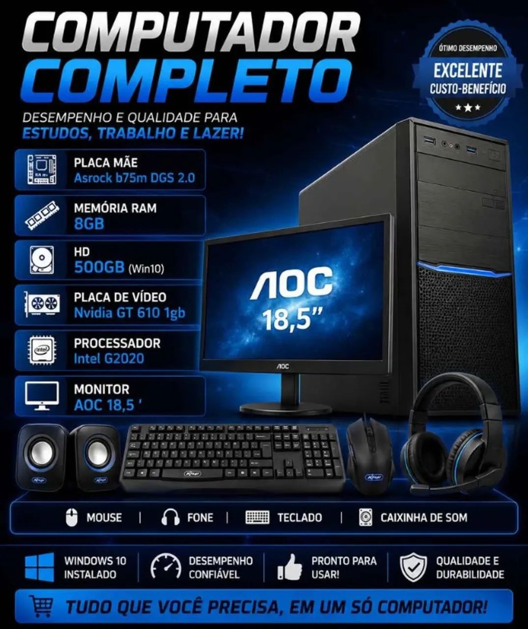 Computador Completo - Foto 3