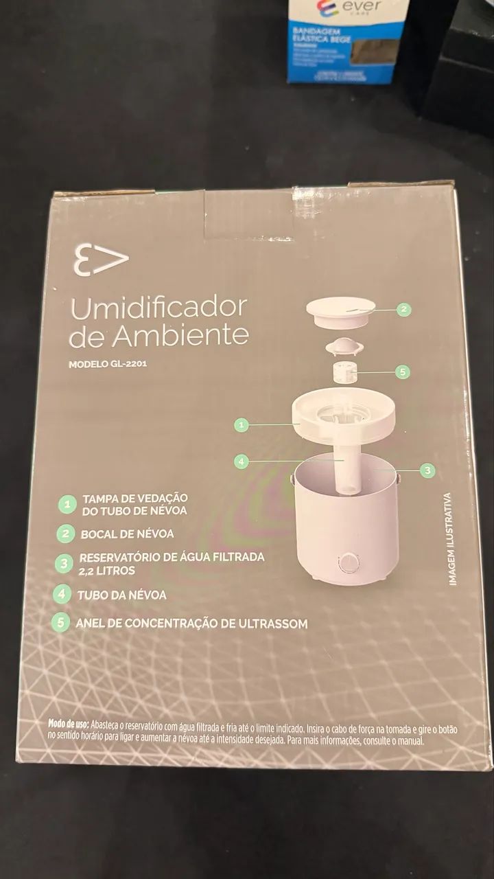 Umidificador de ar Care Tech 2,2 L - Foto 3