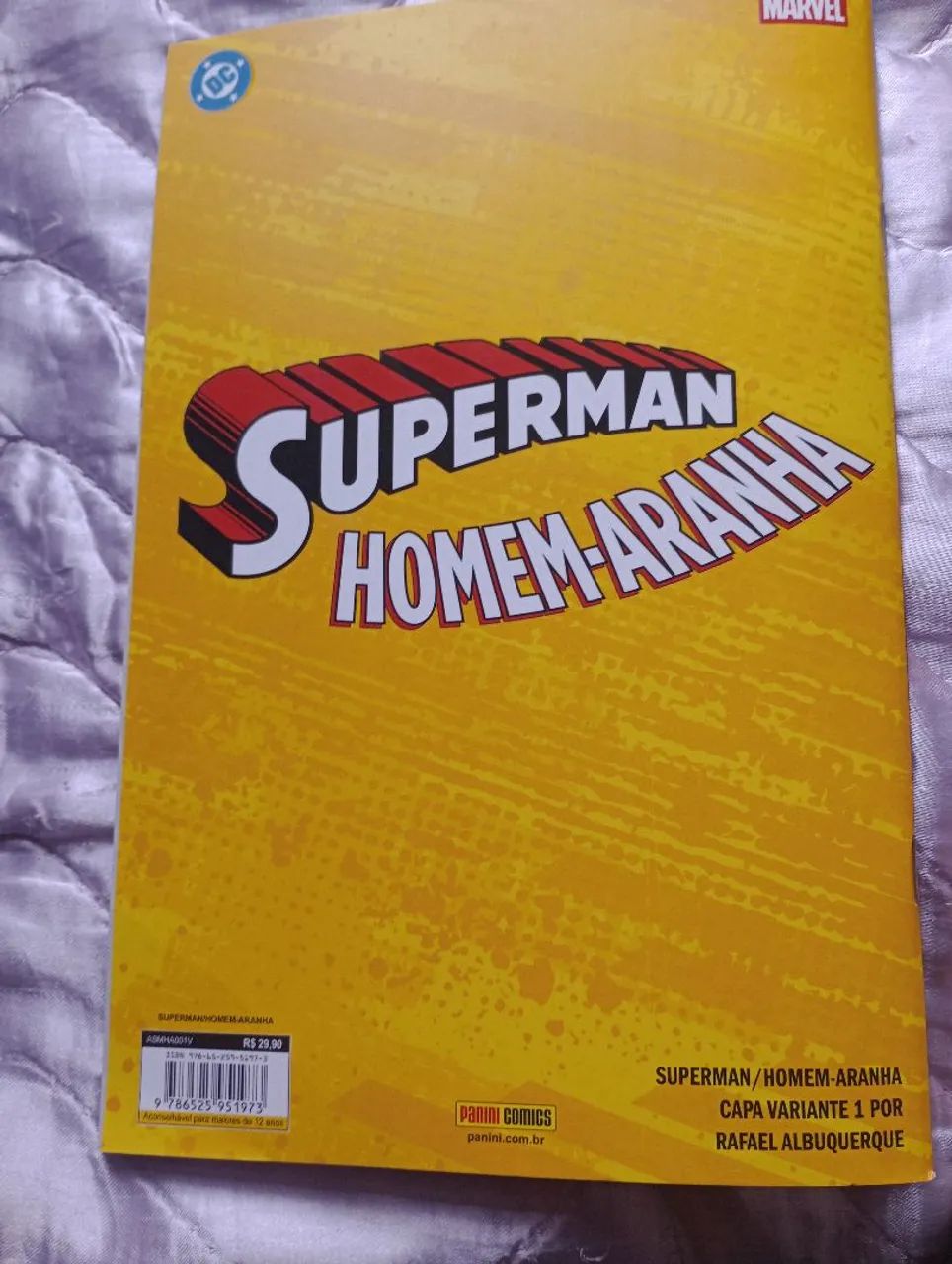 Superman e Homem Aranha capa Rafael Albuquerque  - Foto 2