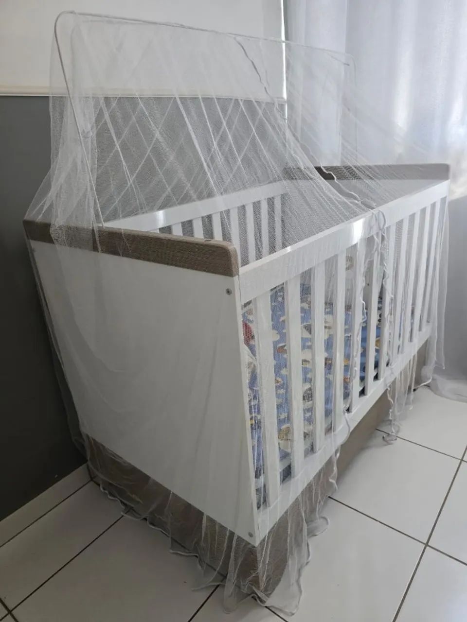 Berço Retrô semi novo..95%