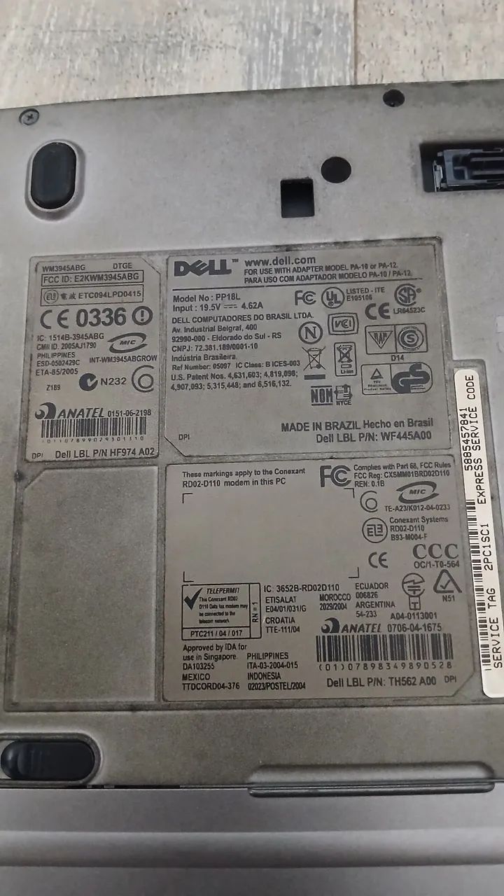 Notebook Dell D630  - Foto 4