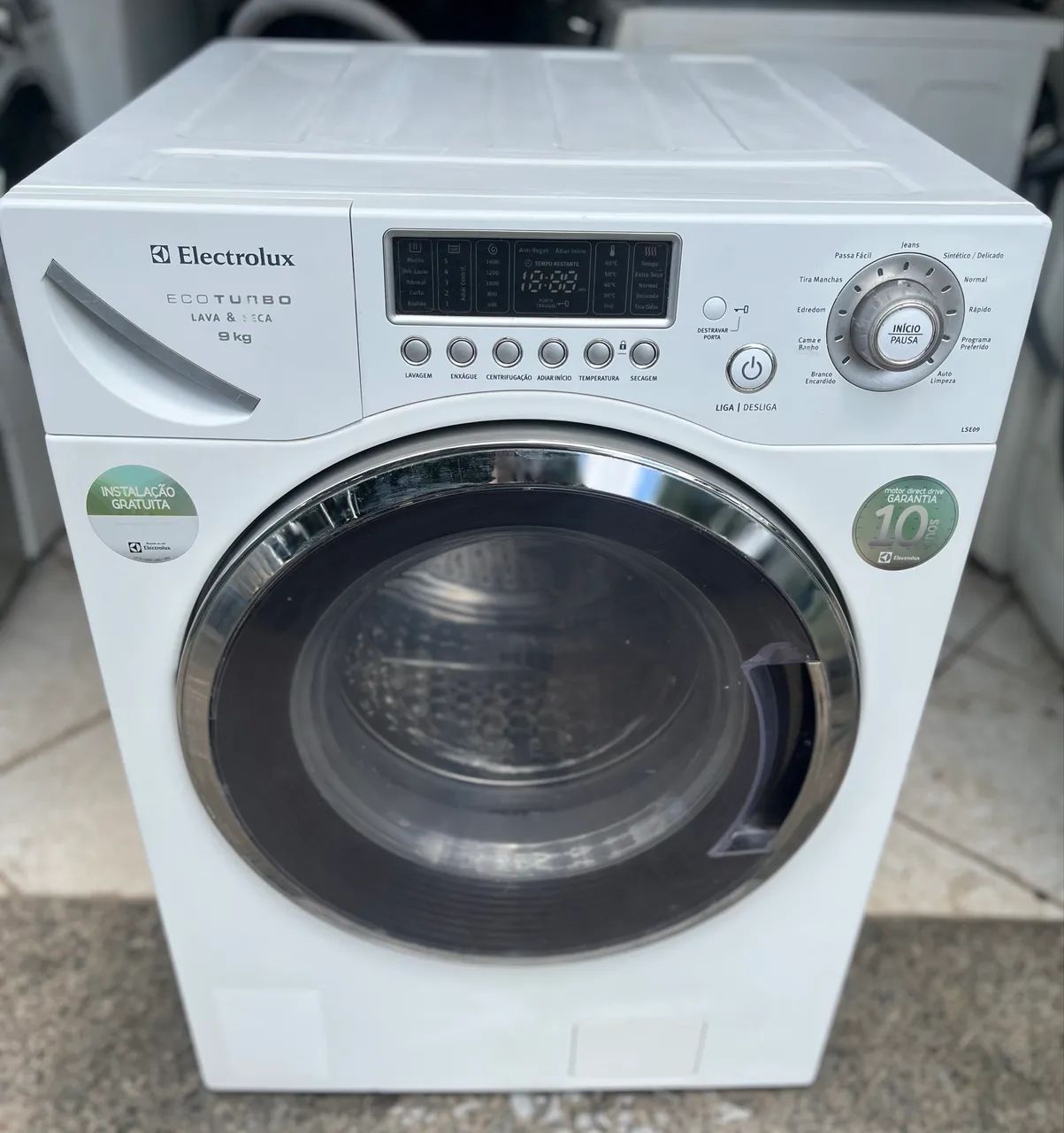 Lava e seca Electrolux 9 KG  - Foto 2