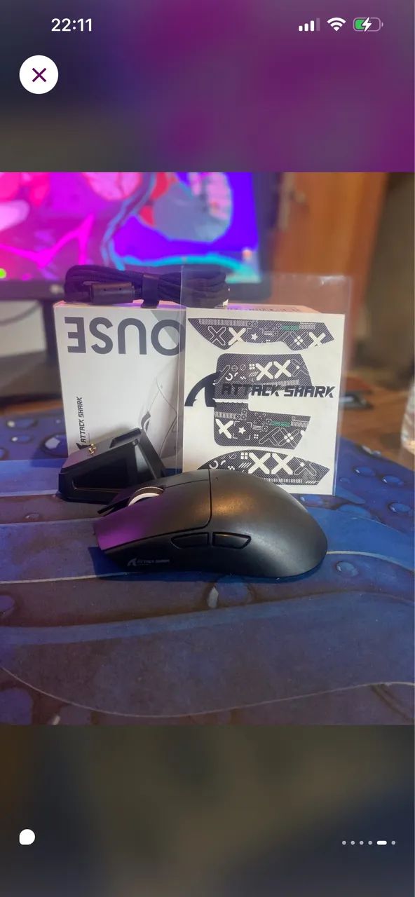 Mouse Attack Shark x11  - Foto 2