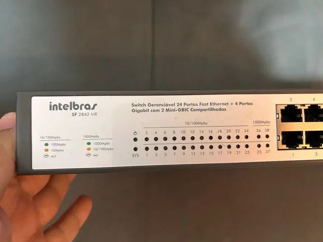Switchs Intelbras 24 e 48 portas - Foto 5