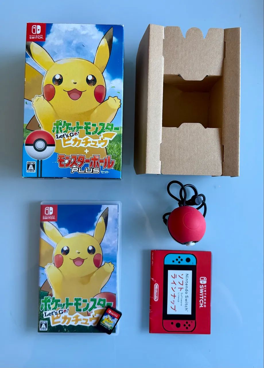 Lets go Pikachu Nintendo Switch 
