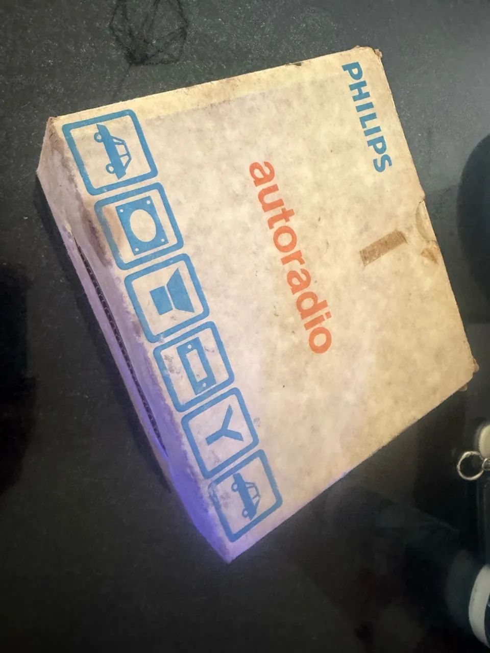 Rádio de carro Philips antigo raridade  - Foto 2