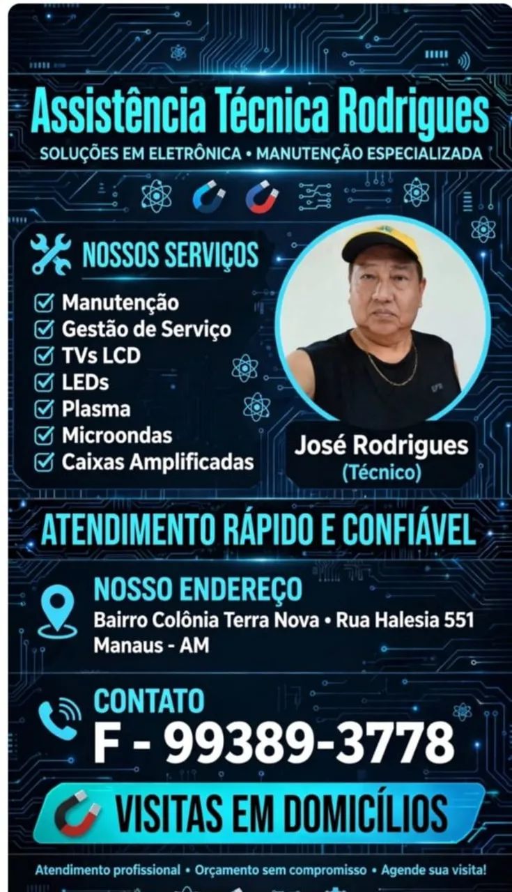 ASSISTÊNCIA TÉCNICA  " ELETRÔNICA "