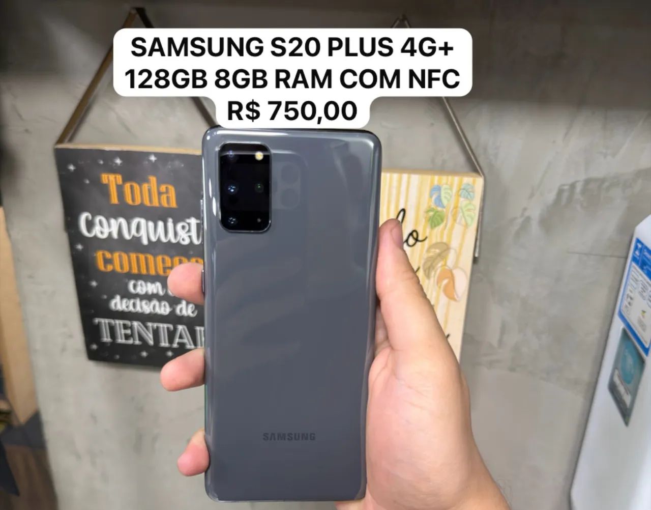 SAMSUNG S20 PLUS 128GB 8GB RAM COM GARANTIA  - Foto 3
