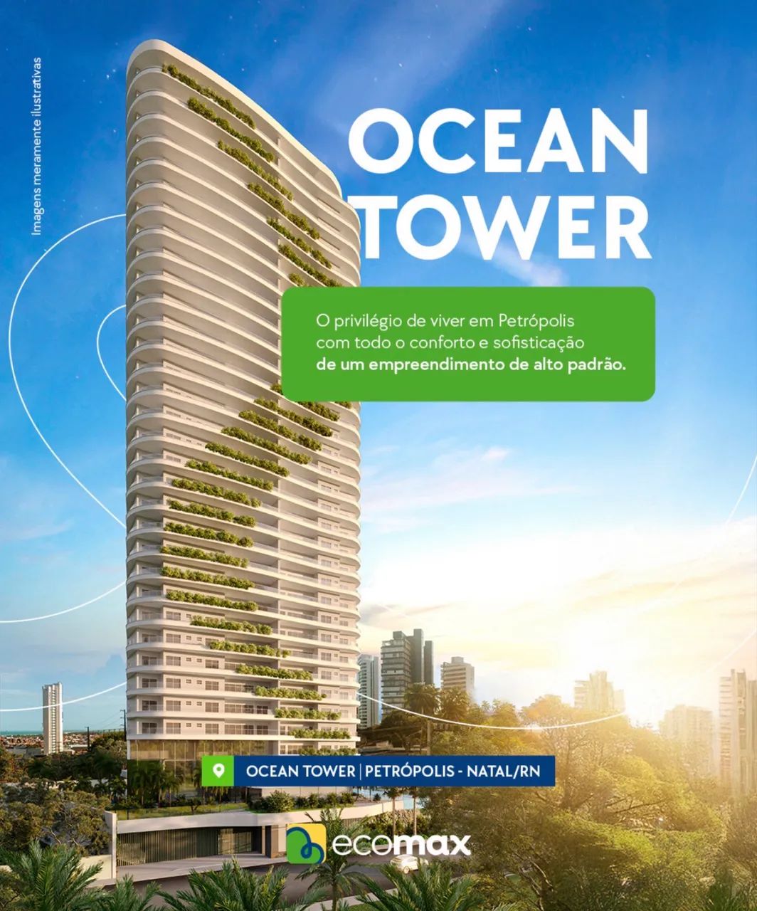 Ocean Tower - Bairro de Petrópolis 