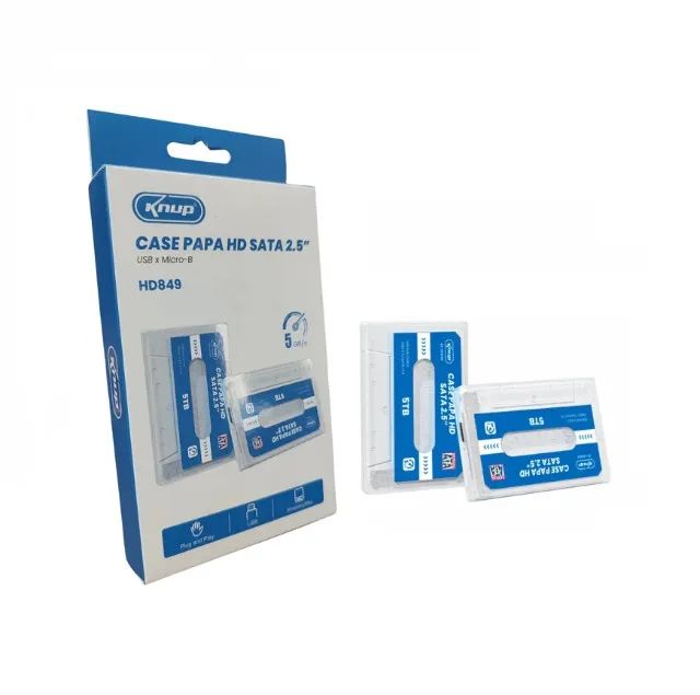 Case Usb 3.0 para HD Externo e SSD  Sata 2.5 Knup - Foto 6