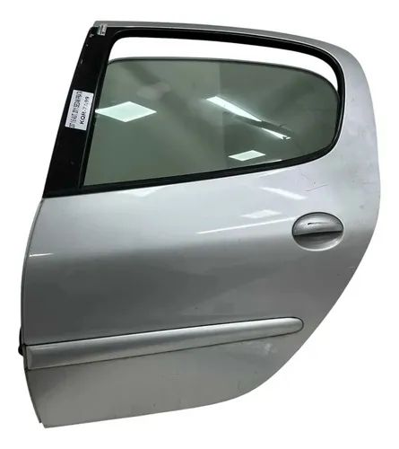 Porta Traseira Esquerda Peugeot 207 2011 Sedan Traseira Esquerdo Cinza