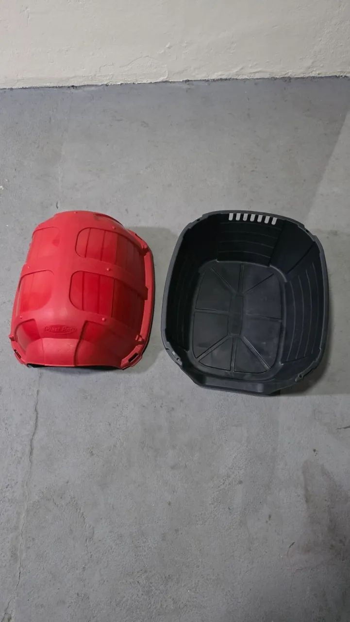 Casinha de cachorro N. 03 vermelha para pequeno médio porte  - Foto 2