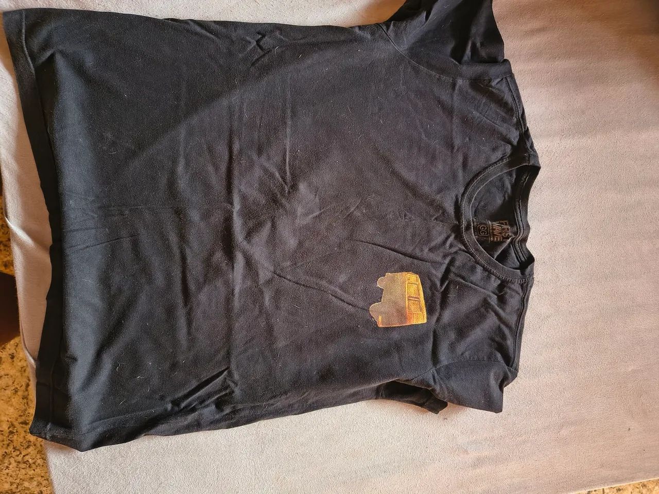 Blusa preta masculina  - Foto 2