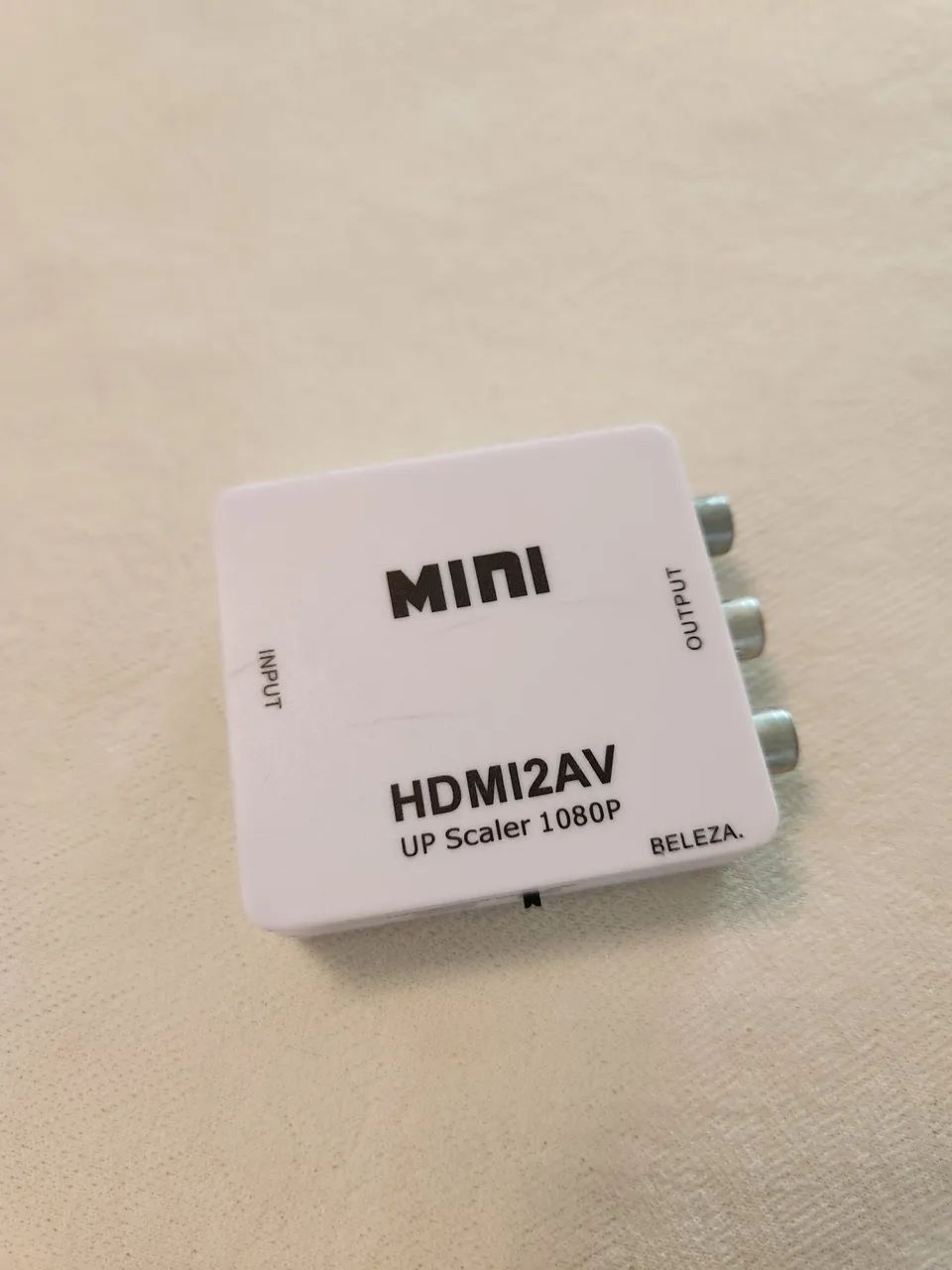 Conversor HDMI2AV (Up Scaler 1080p) 