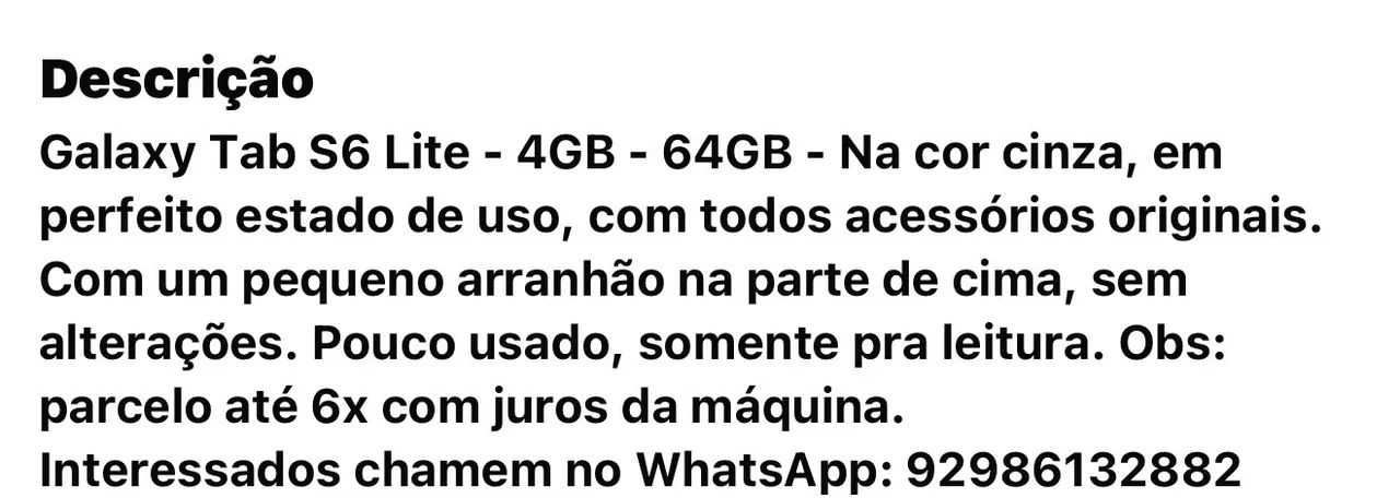 Tablet Samsung S6 lite  - Foto 5