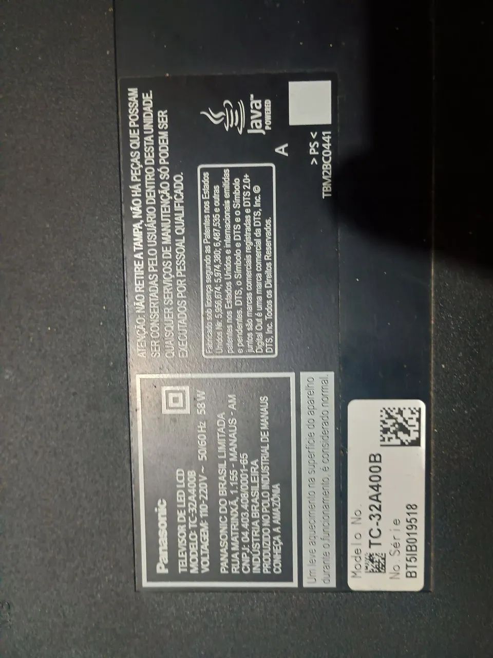 Vendo tv 32 polegadas 