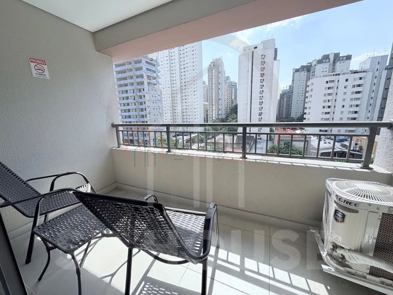 Studio mobiliado para locação Moema, 1 quarto, 1 banheiro, varanda, 29m², - Foto 3
