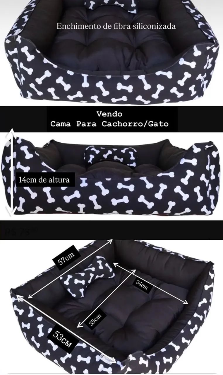 Cama para cachorro e gato  - Foto 5