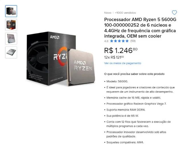 Kit Am4 R5 5600g Tuf Gamer Plus 2