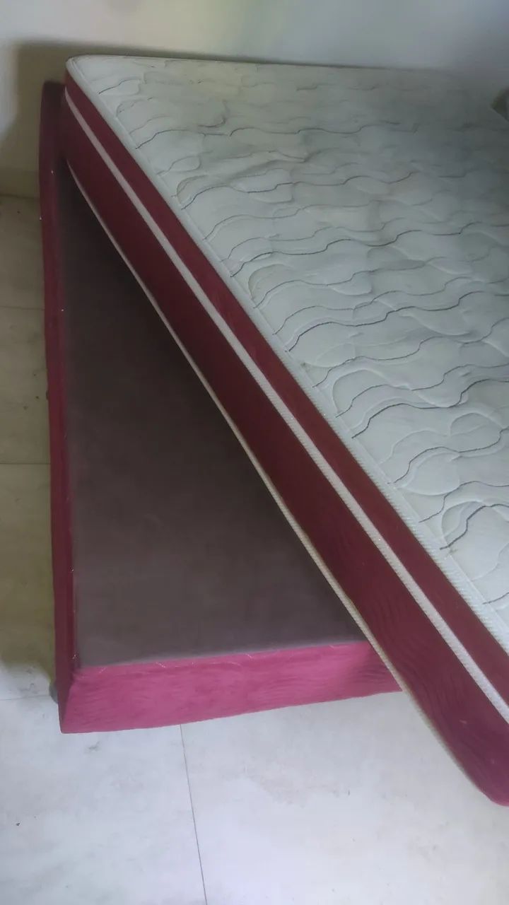 Cama de casal Queen com molas ensacadas  - Foto 2