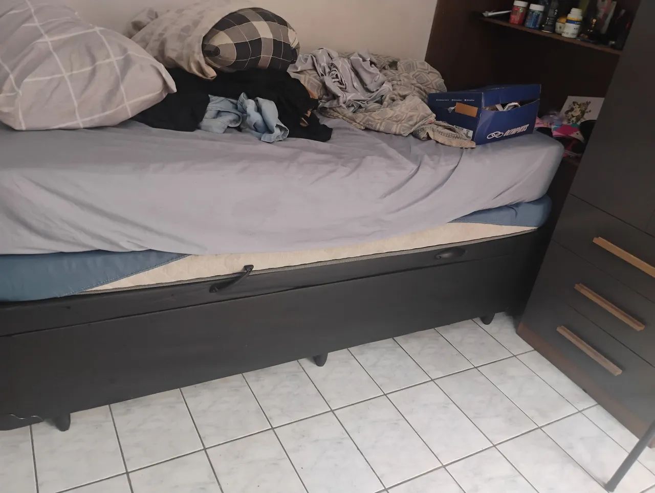GUARDA ROUPA COM CAMA BOX BAÚ  - Foto 2