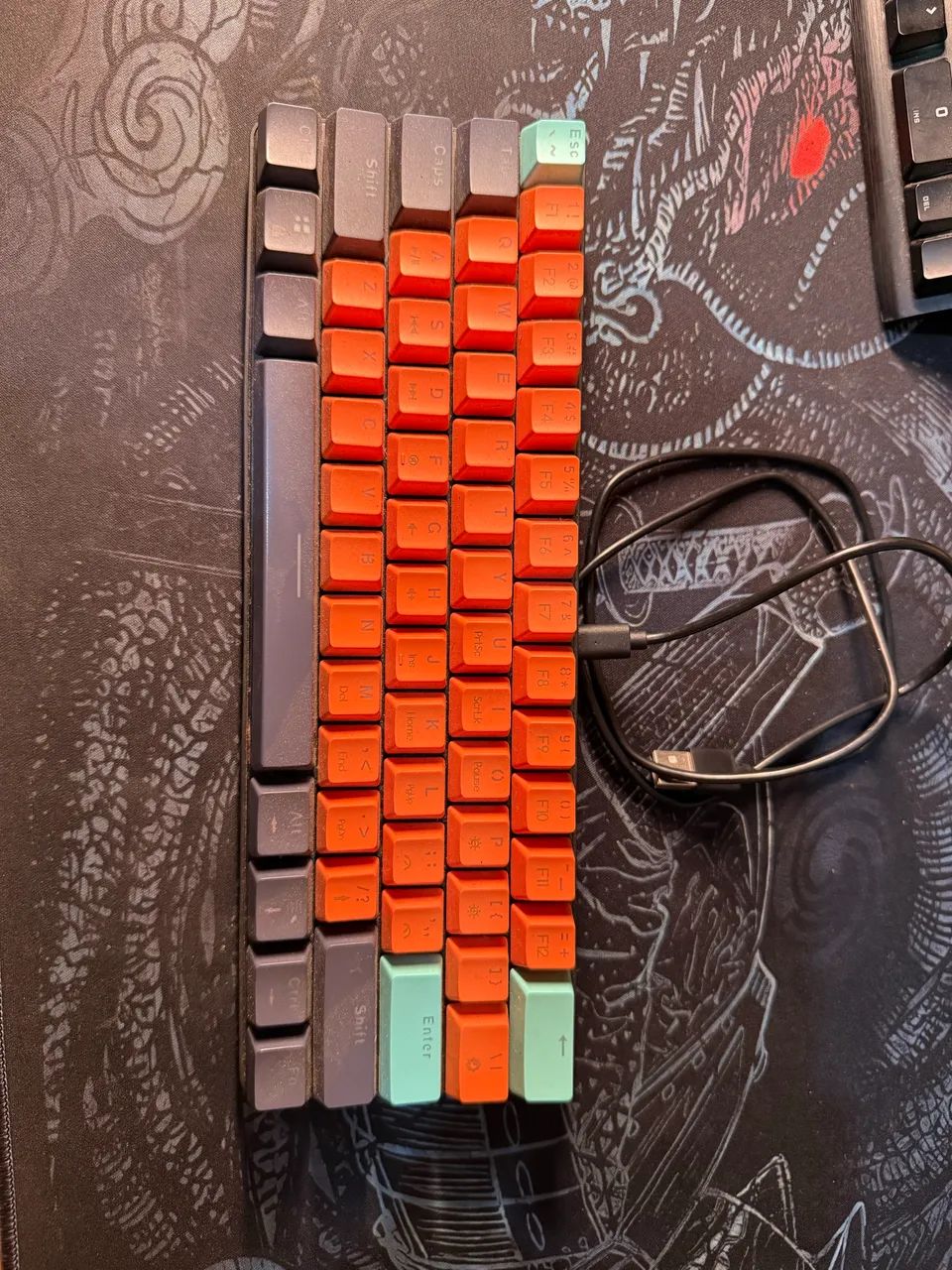 Teclado mk61 - mecânico