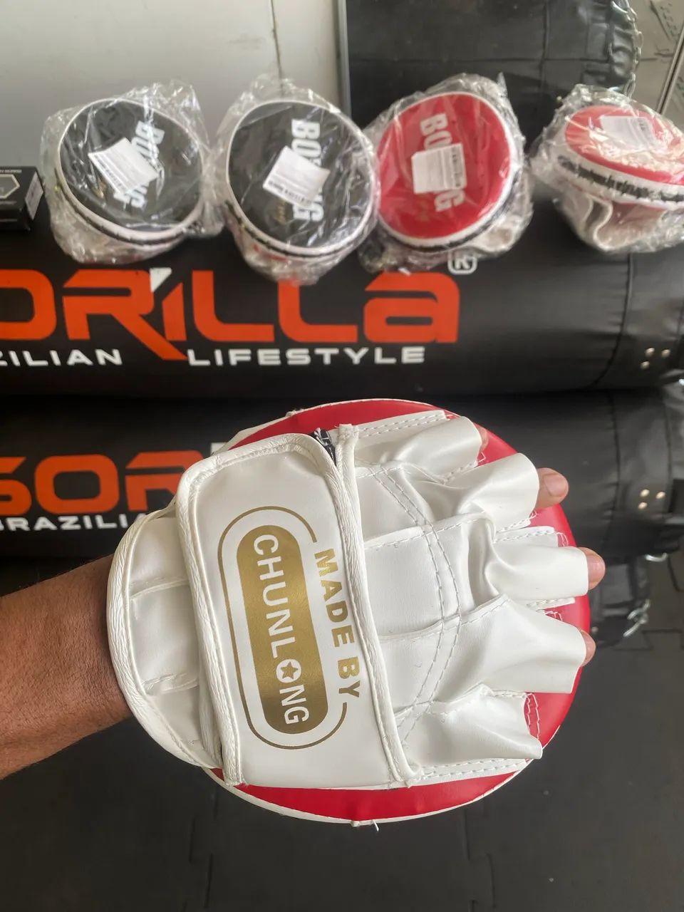 Par de Manoplas de boxe Profissional  - Foto 4