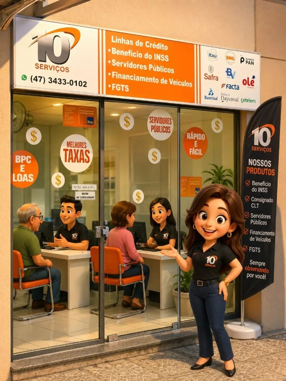Vaga Atendimento Área Comercial 