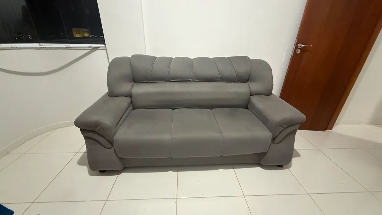Sofá cinza - Foto 2