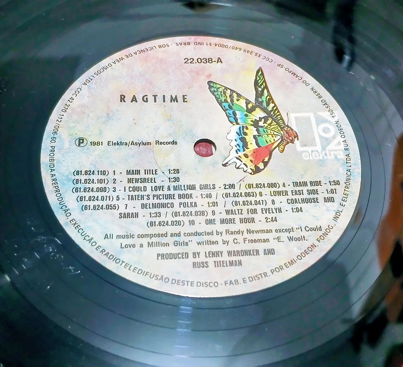 LP Vinil Trilha Sonora Filme Rag Time - Foto 5