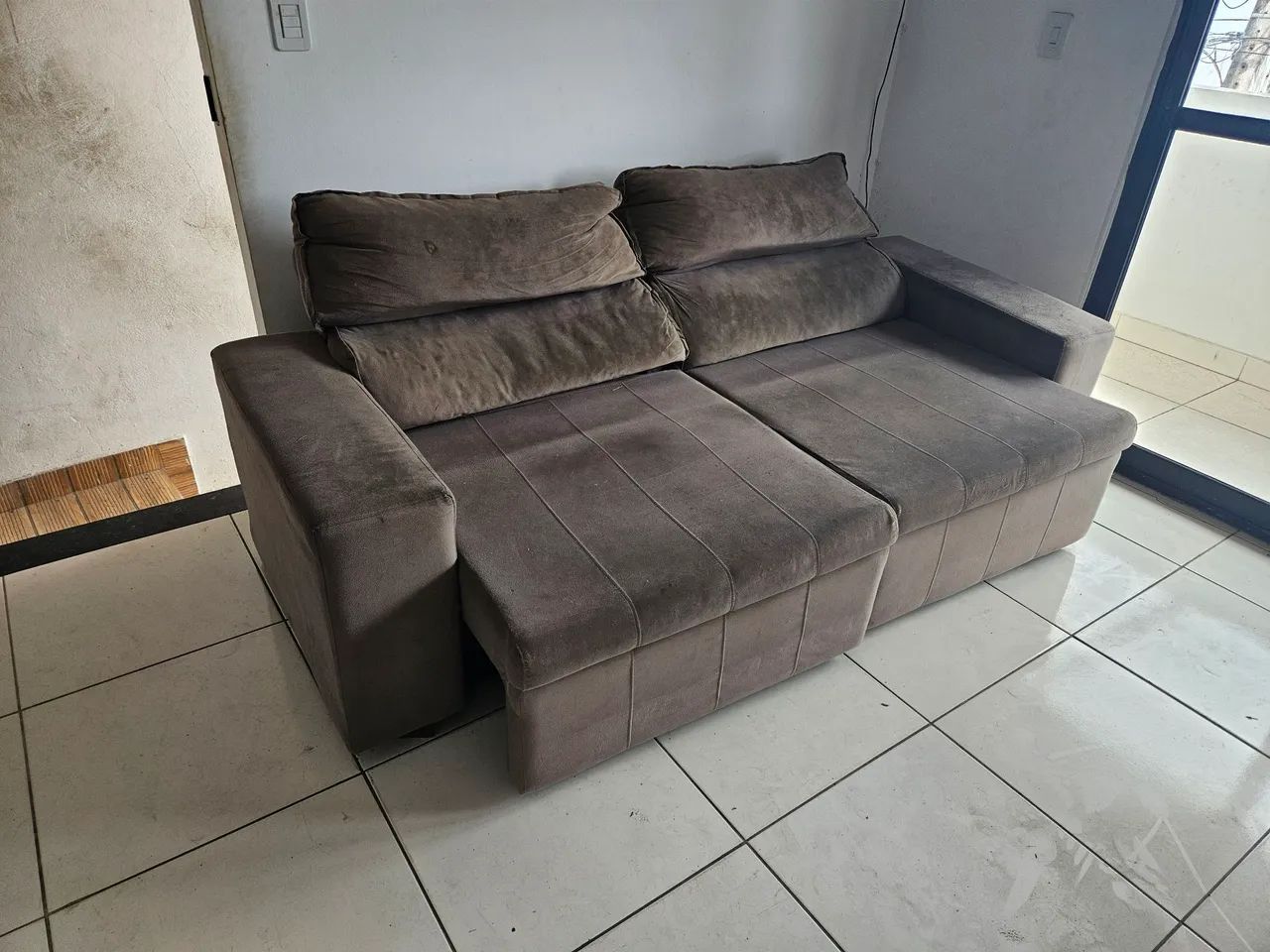 Sofá retratil reclinavel - Foto 2