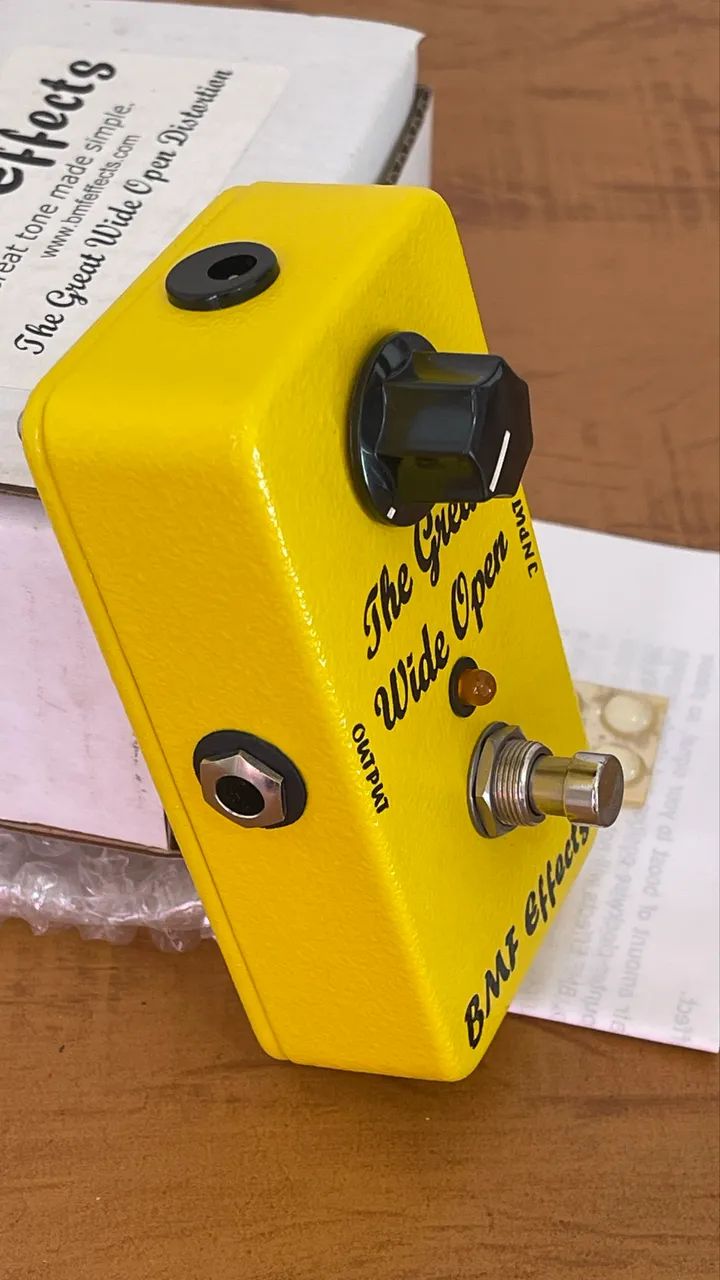 Pedal Guitarra BMF TGWO Distortion Boutique made in USA Handwired, ñ ocd boss sl drive - Foto 3