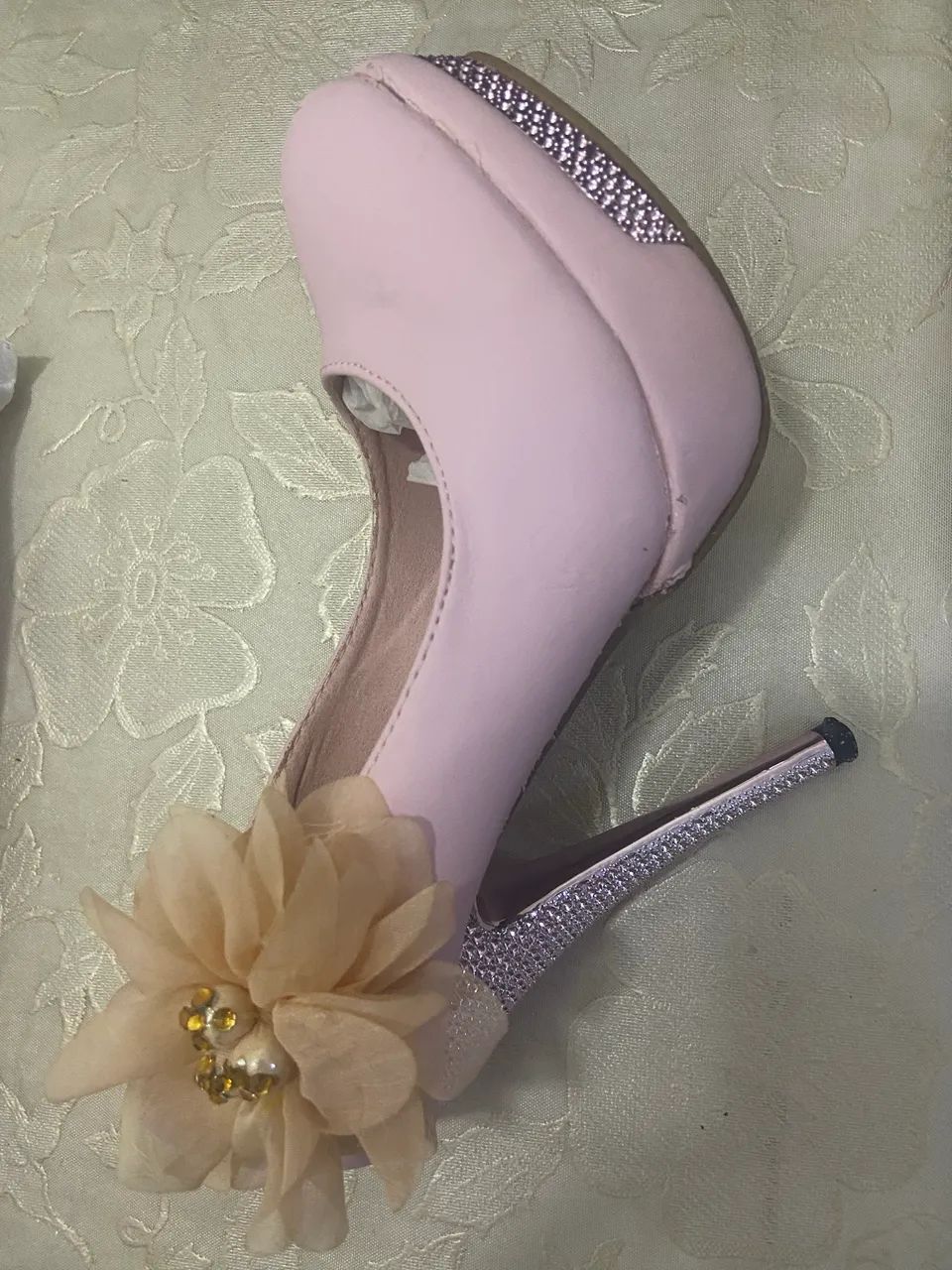 Scarpin rosa 34/35 - Foto 2