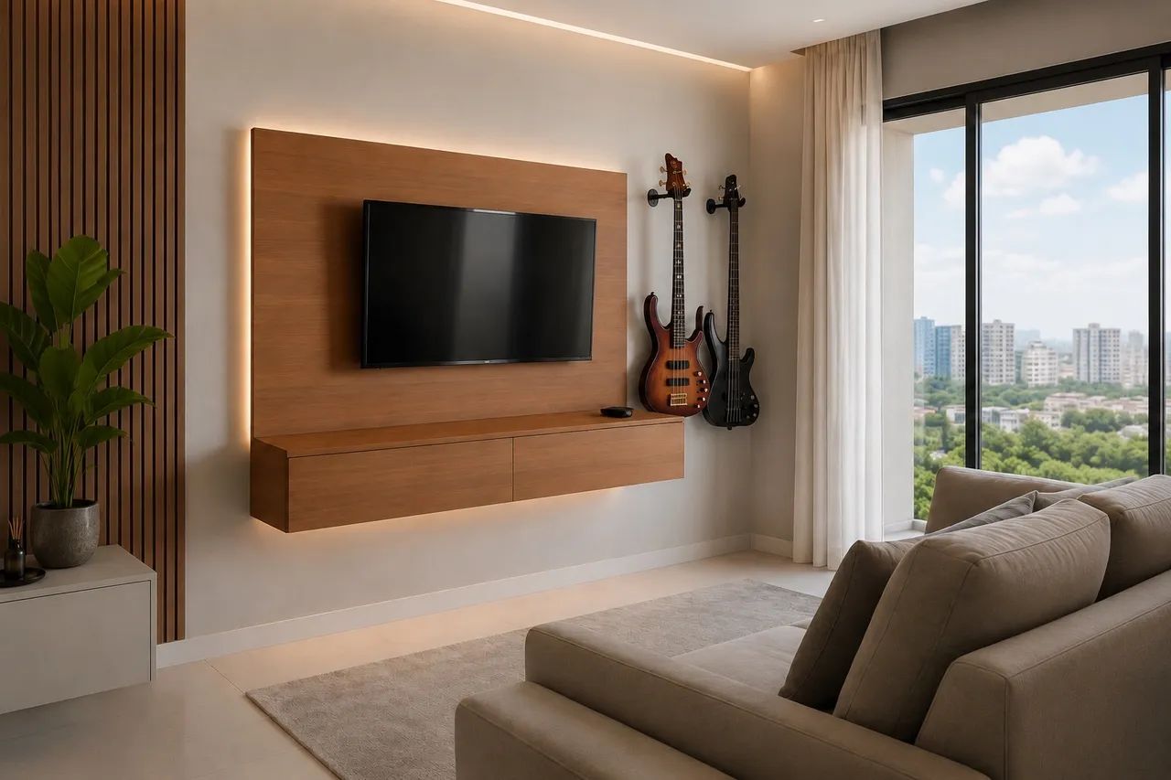 Painel + Rack Suspenso