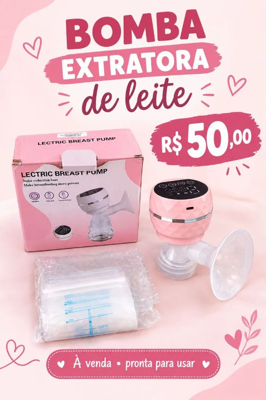 Vendo bomba extratora de leite