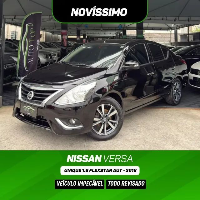 Nissan Versa Unique 1.6 16V Flexstart 4P Aut. 2018