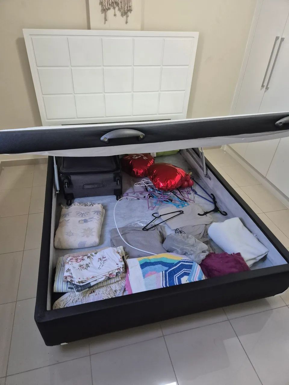 Cama box e colchão Castor casal com cabeceira - Foto 3