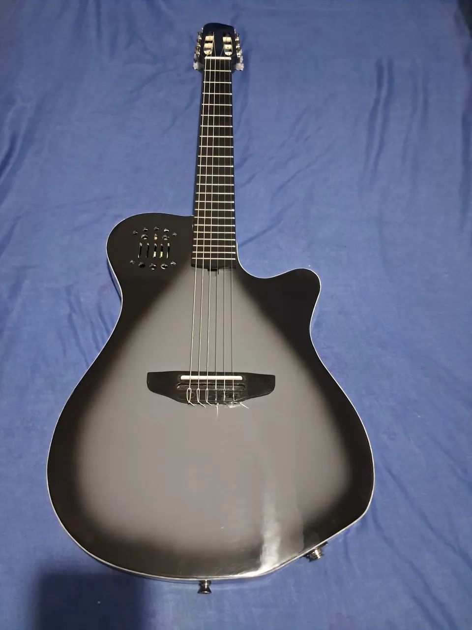Violão flat semi acústico gleuso luthier  - Foto 2