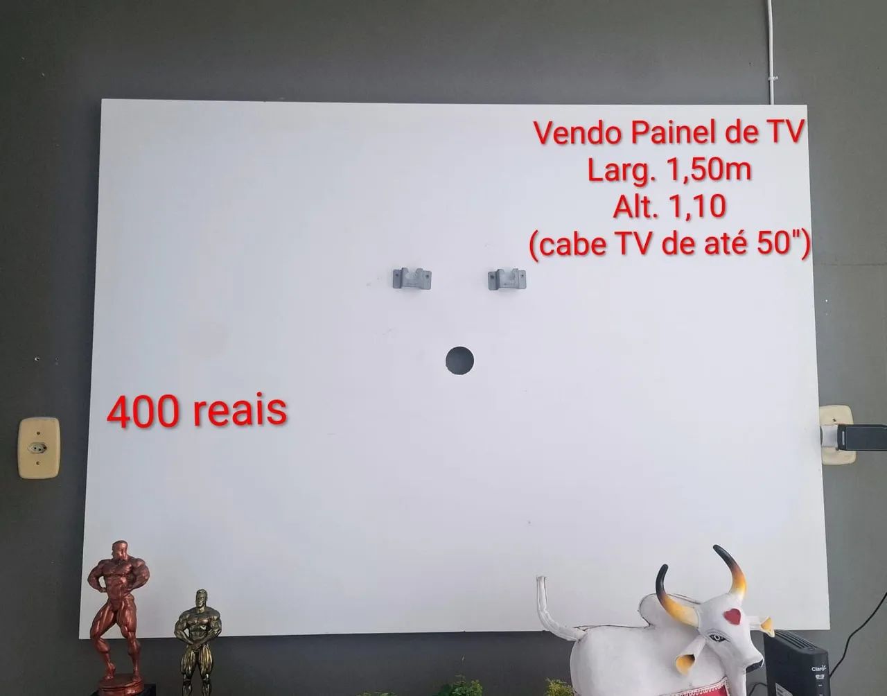Vendo Painel, Rack e mesinha centro - Foto 4