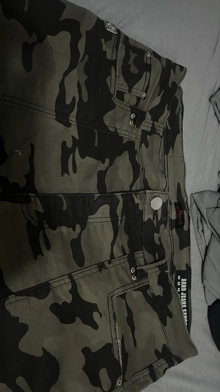 Calça Camo Hard Jeans Santo - Foto 2