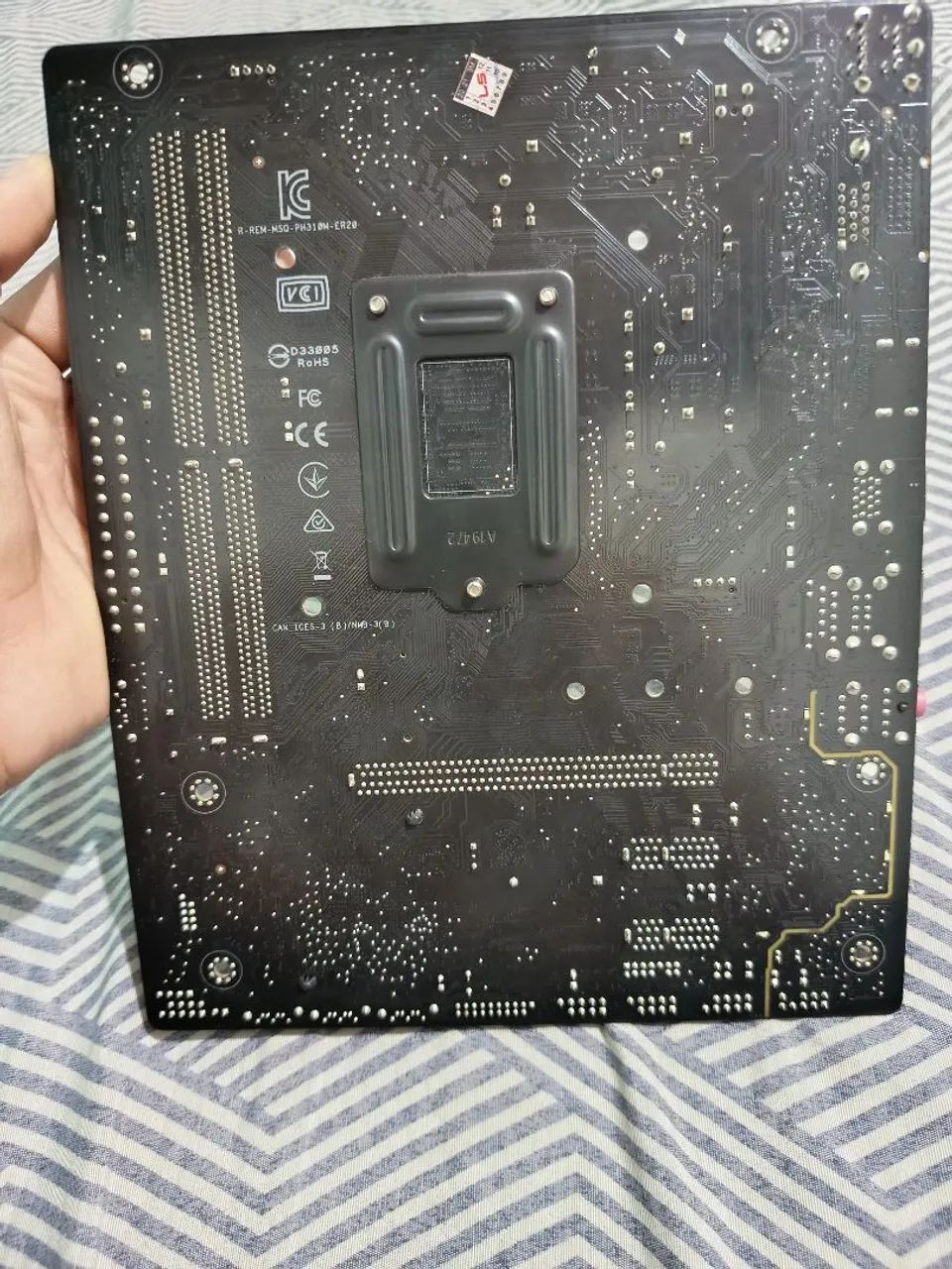Placa-mãe (ASUS PRIME H310M-E R2.0) e Processador (Intel Core i3-9100F) - Foto 4