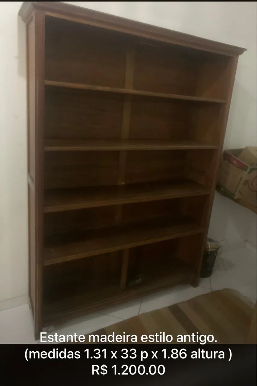 Estante antiga  - Foto 2