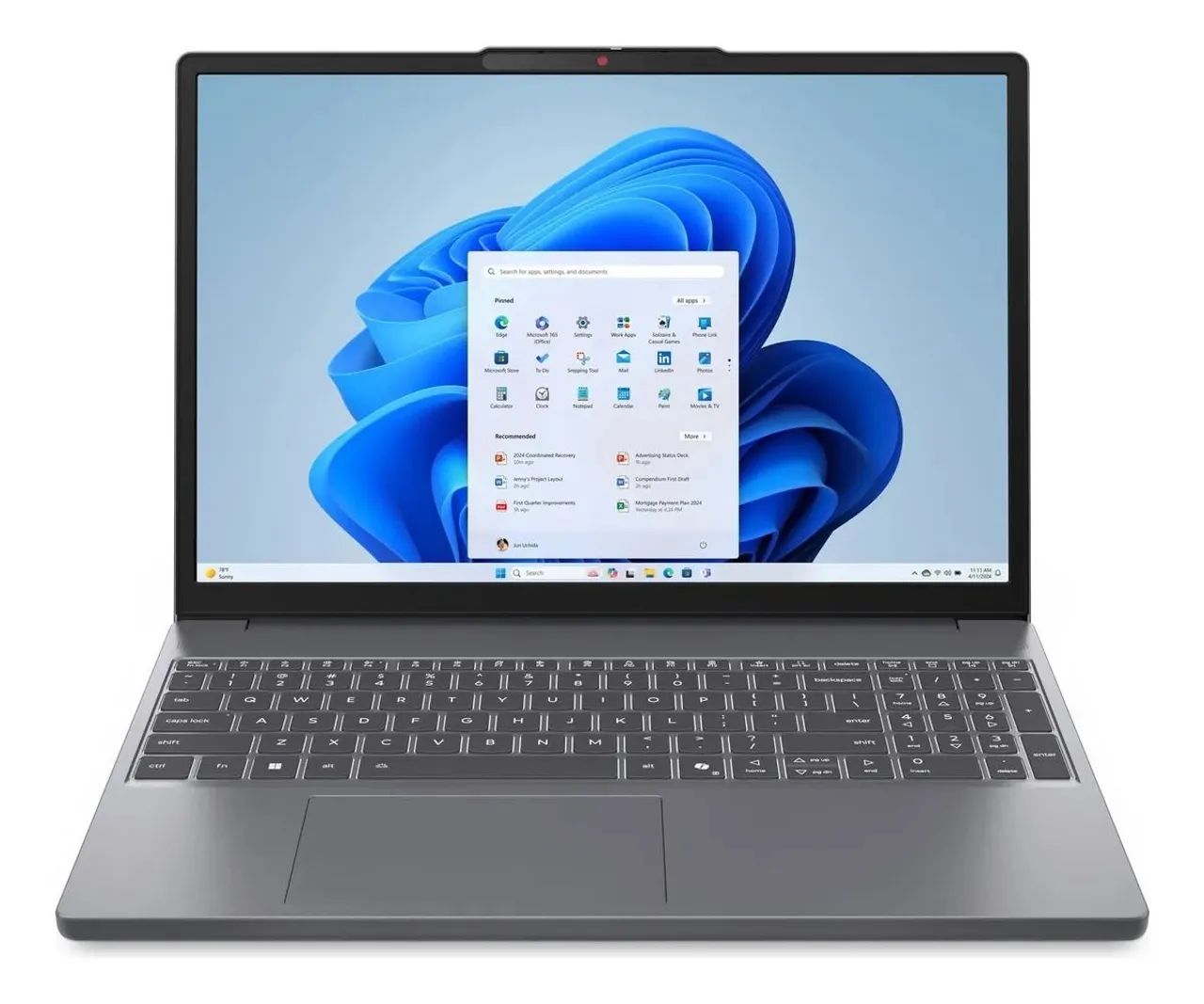 Notebook Lenovo Ideapad slim3, Ryzen 7 7735hs e 16gb ram - Foto 3
