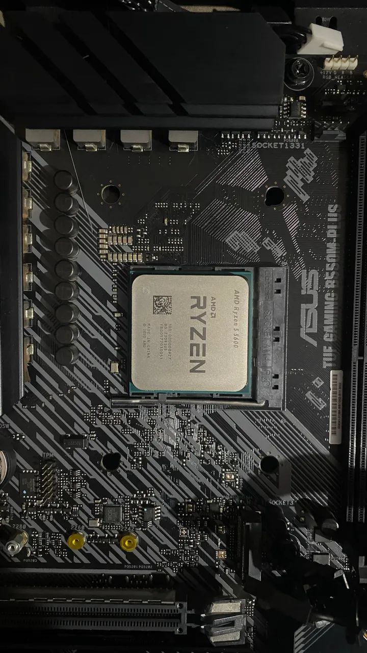 Ryzen 5 5600 + RTX 3050 Galax com RGB - Foto 2