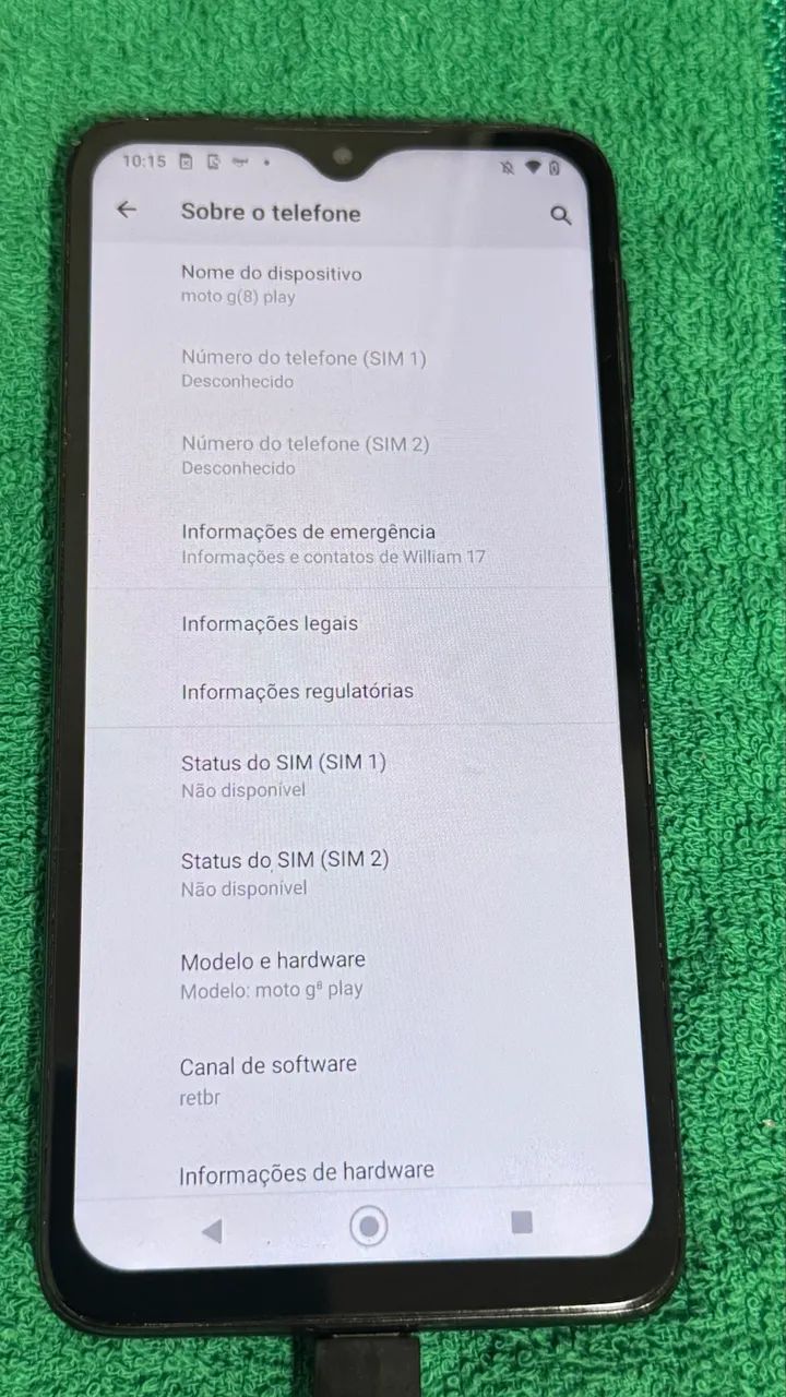 Moto gE20 moto g8play  Samsung A03s - Foto 5