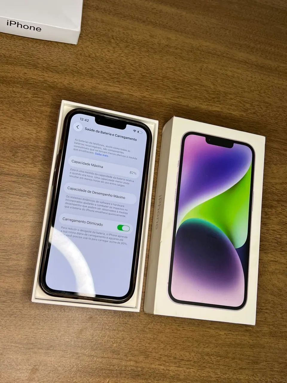 ? iPhone 14 128GB - Roxo ? - Foto 4