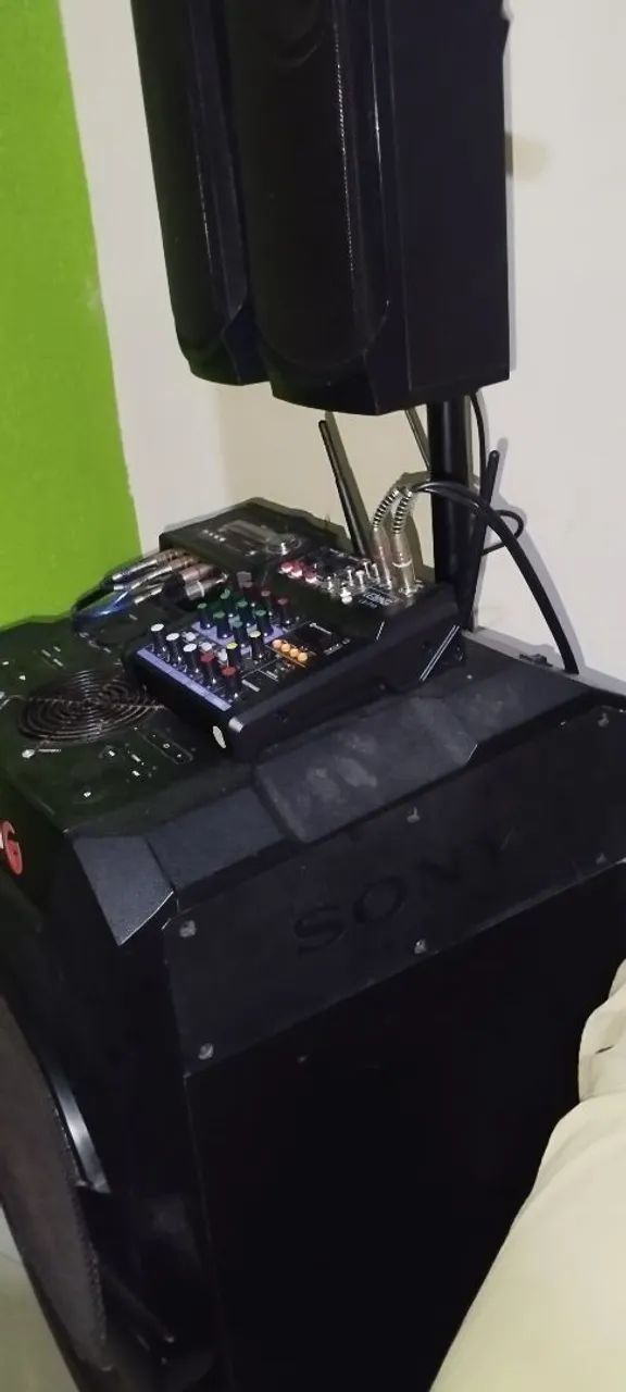 Caixa de som Sony modificada.  - Foto 2